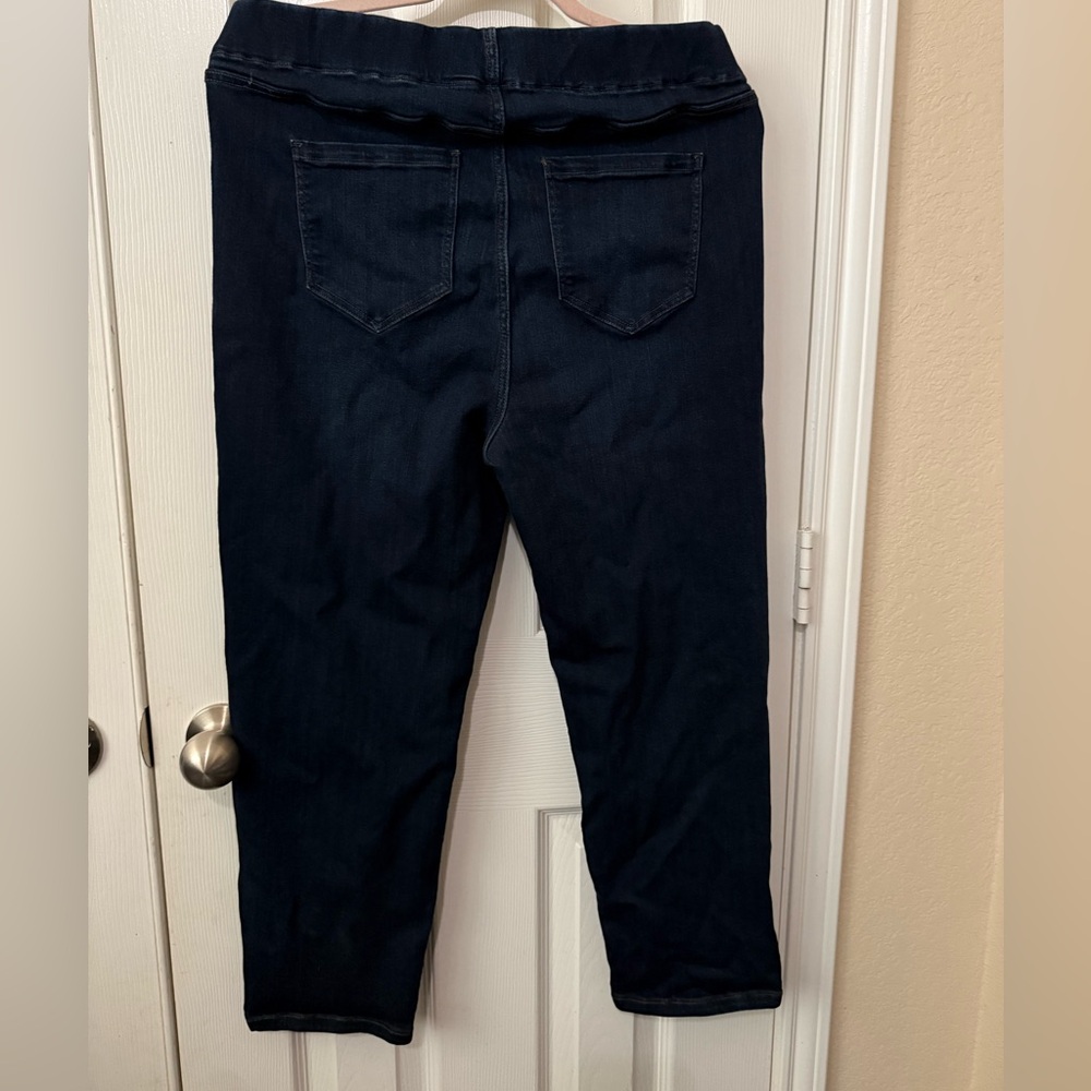 Liverpool Stretch Jeans crop-  size 16 / 33 - Picture 3 of 4
